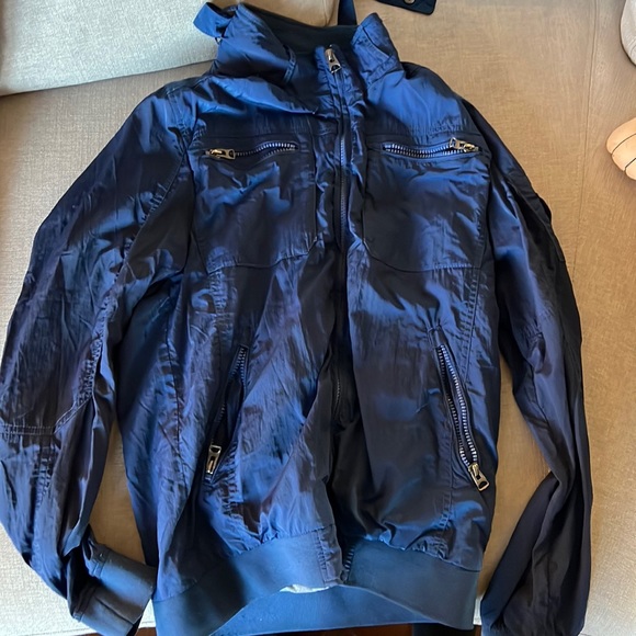 Small Le chateau blue zip up jacket - Picture 1 of 1